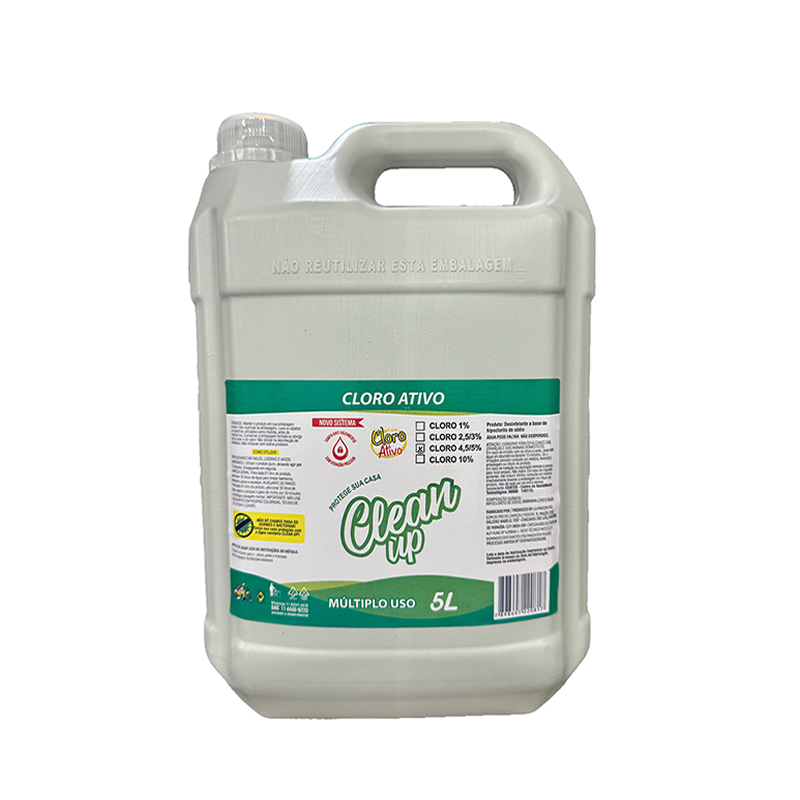 Cloro 5% 5 litros Clean Up