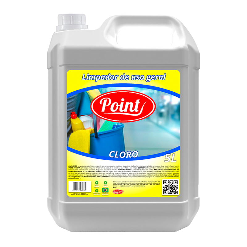 Cloro 12% 5 litros Point