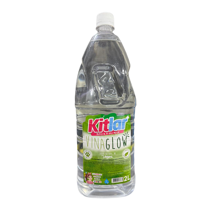 Limpador Multiuso VinaGlow Com Vinagre 2 litros Kitlar
