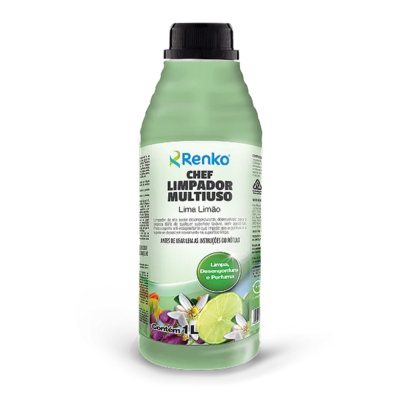 Chef Limpador Multiuso Lima Limão 1 litro Renko