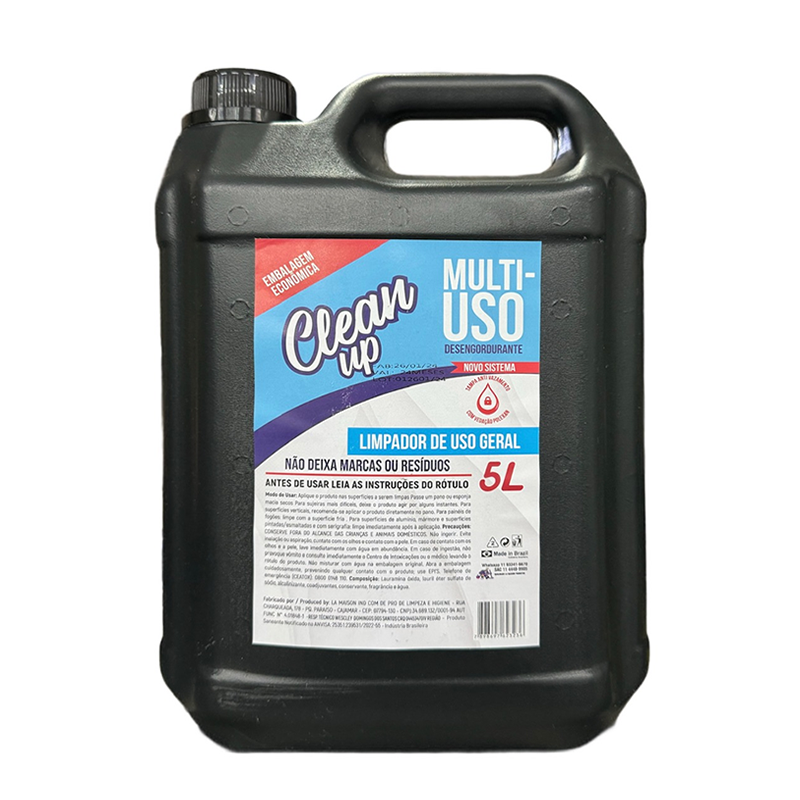 Limpador Geral Multi Uso 5 litros Clean Up