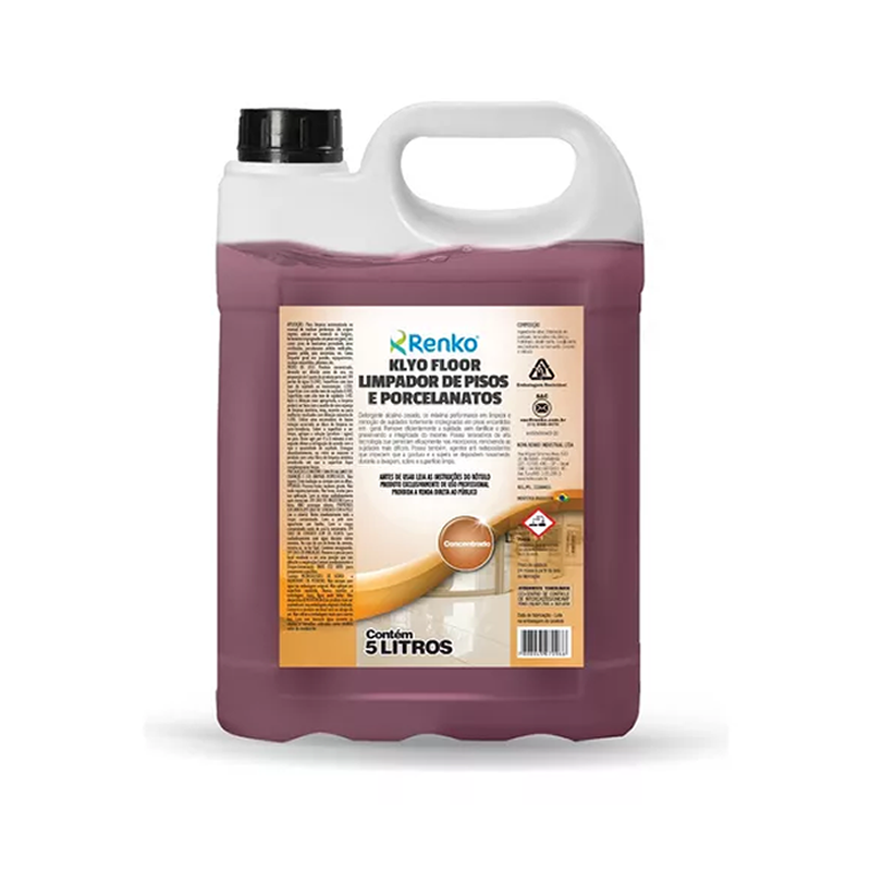 Klyo Floor Limpador de Pisos e Porcelanatos 5 litros Renko