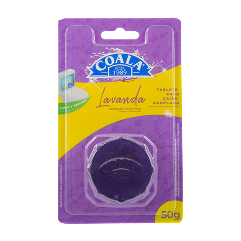 Pedra Sanitária Para Caixa Acoplada 50 gramas Lavanda Coala
