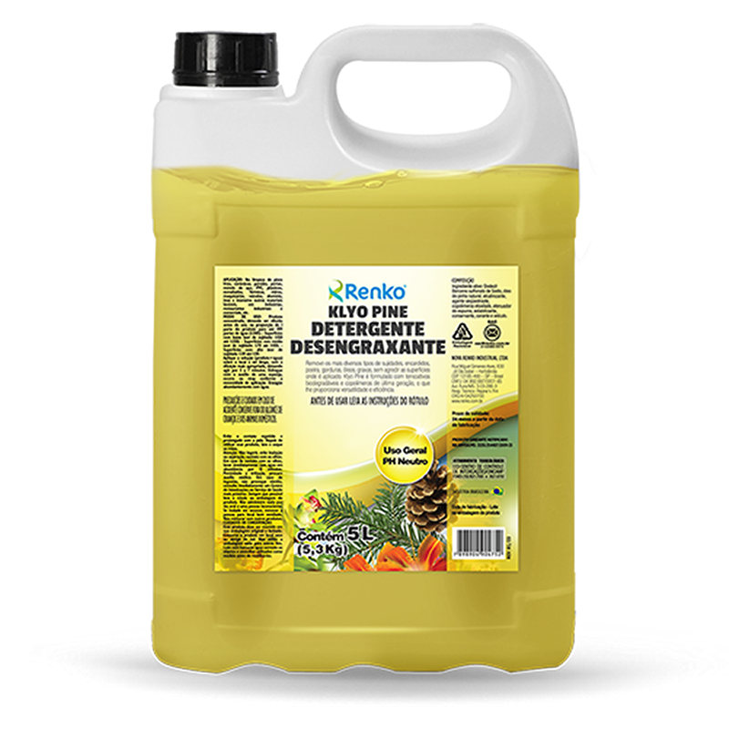 Klyo Pine Detergente Desengraxante 5 litros Renko