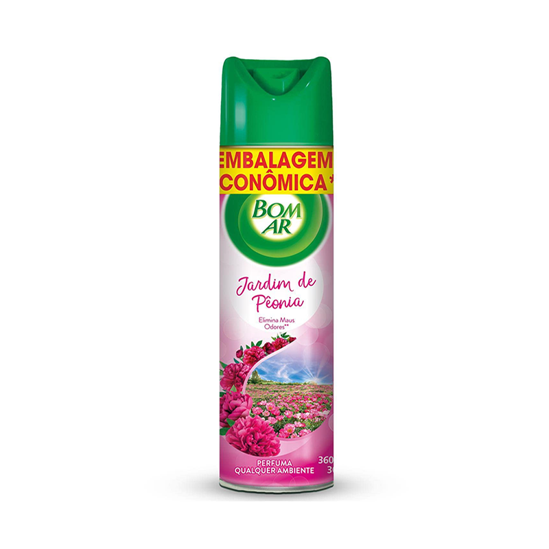 Desodorizador de Ambiente Jardim de Peônia 360ml Bom Ar