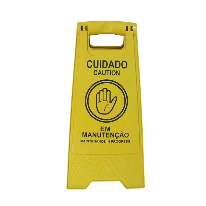 Placa Sinalizadora Em Manutenção Romher