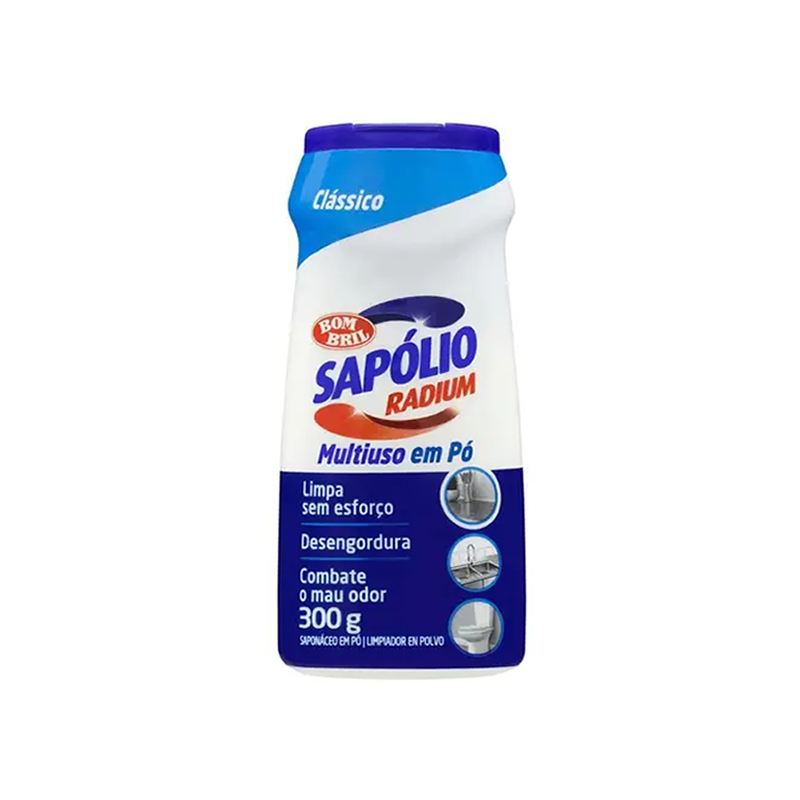 Sapólio Radium Em Pó Clássico 300g Bombril