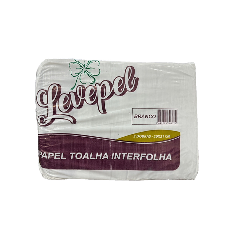 Papel Interfolha Branco 20x21 Levepel