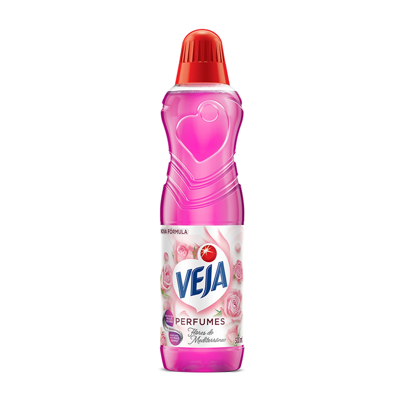 Limpador Veja Perfume da Natureza Flores do Mediterrâneo 500ml