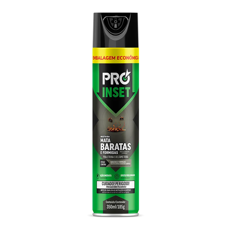 Mata Barata Pro Inset 350ml Baston