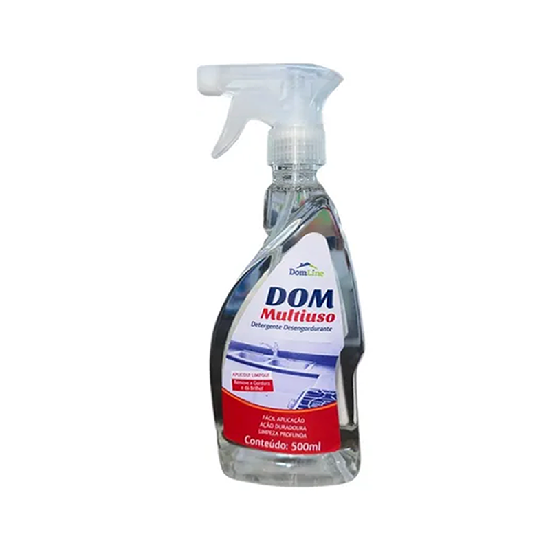 Dom Multiuso Detergente Desengordurante Com Pulverizador 500ml Baston