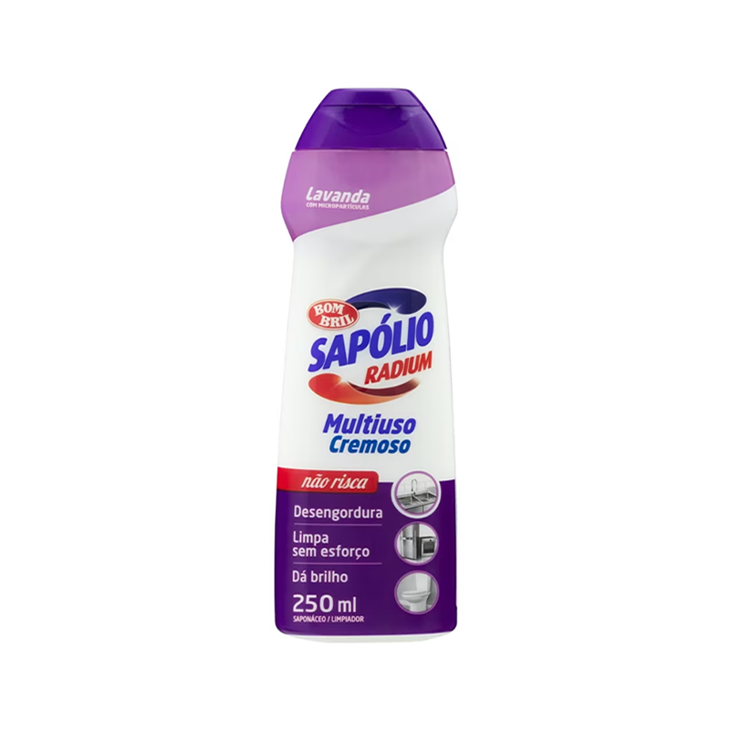 Sapólio Radium Líquido Cremoso Lavanda 250ml Bombril