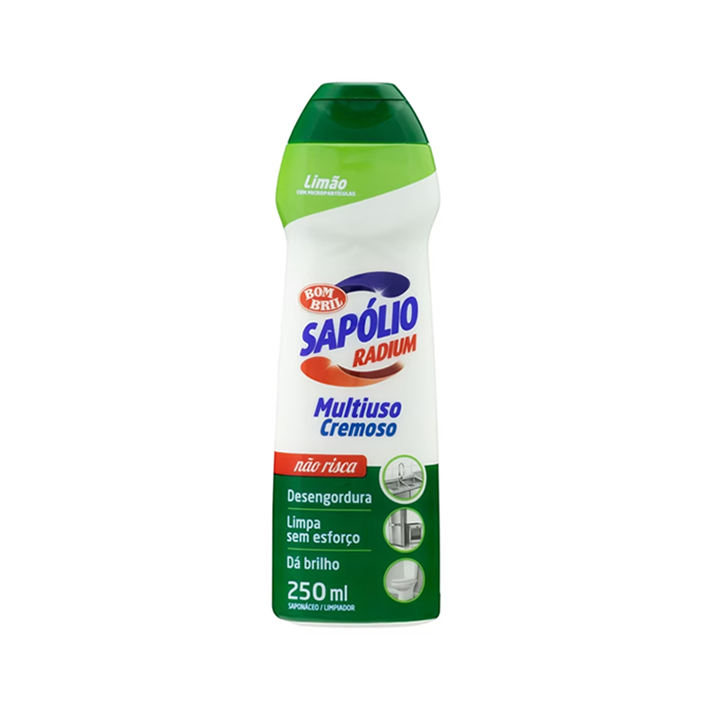 Sapólio Radium Líquido Cremoso Limão 250ml Bombril