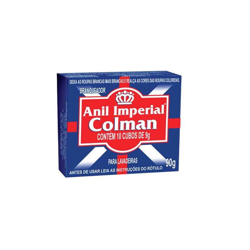 Anil Imperial Colman 90g 10 Cubos de 9g