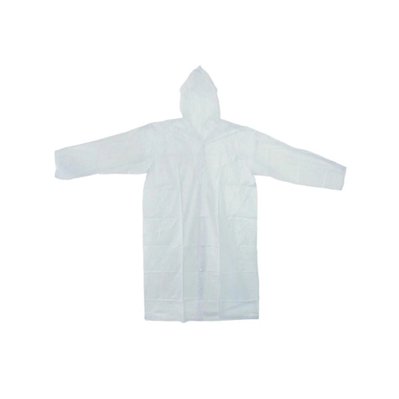 Capa de Chuva Transparente Em Polietileno