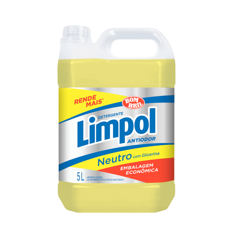 Detergente Neutro 5 Litros Limpol