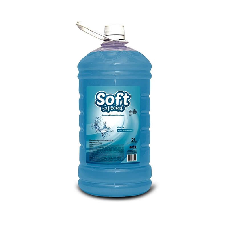Sabonete Líquido Neutro 2 litros Soft Especial