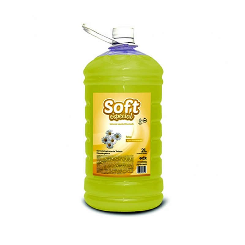 Sabonete Líquido Talco 2 litros Soft Especial