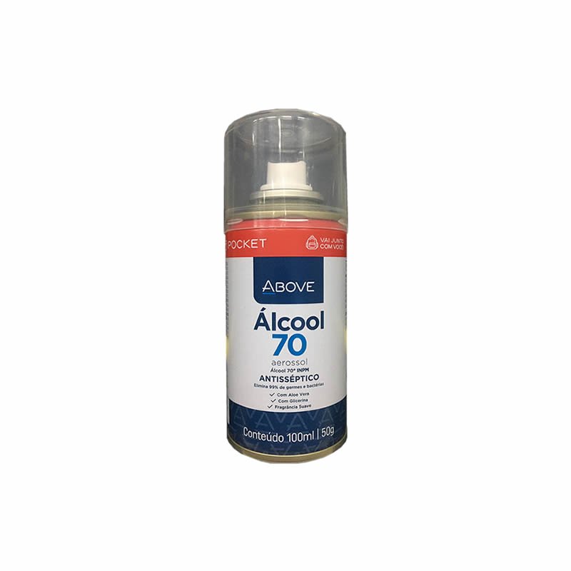 Álcool 70 Aerossol 100ml