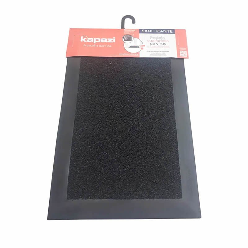Tapete Sanitizante 38cm x 58cm Com Borda De 5cm Kapazi