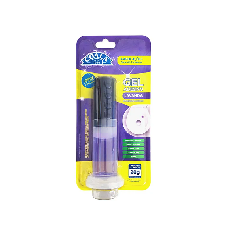 Gel Adesivo 4 Aplicações Lavanda 28g Coala