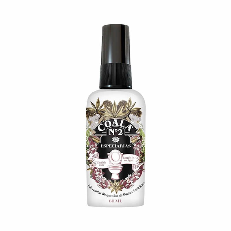 Bloqueador De Odores Sanitários Especiarias 60ml Coala