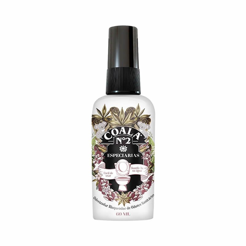 Bloqueador De Odores Sanitários Especiarias 60ml Coala