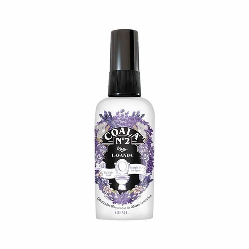 Bloqueador De Odores Sanitários Lavanda 60ml Coala