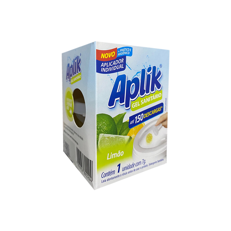 Aplik Gel Adesivo Com Aplicador 7G Limão