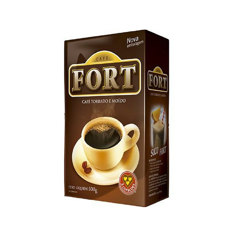 Café Fort 3 Corações a Vácuo 500 gramas