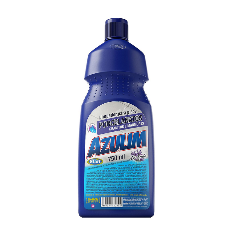 Limpa Porcelanato Azulim Lavanda 750ml