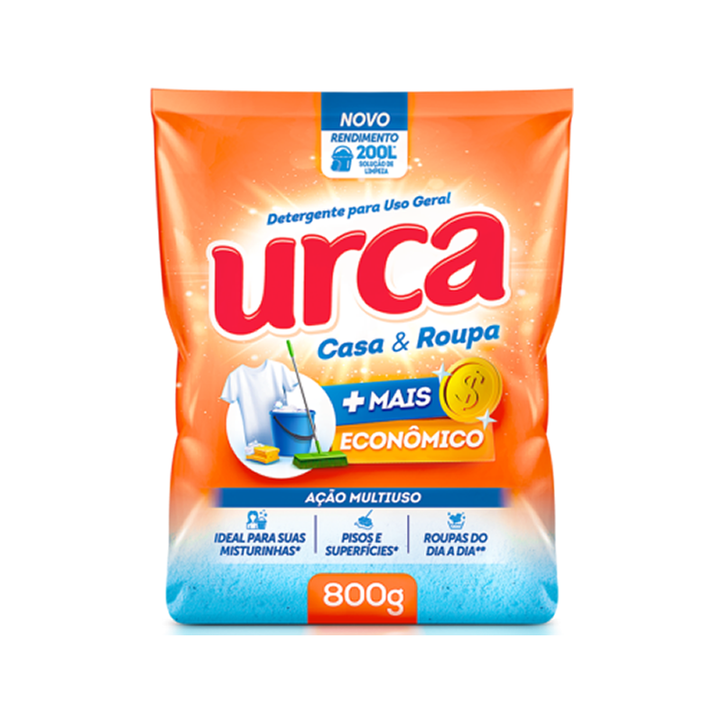Sabão em Pó Casa e Roupa Urca 800g