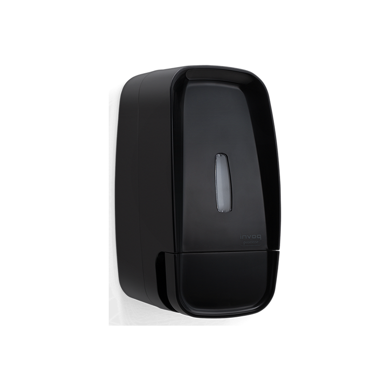 Saboneteira Líquida Compacta Preta Com Reservatório 600ml Invoq Premisse