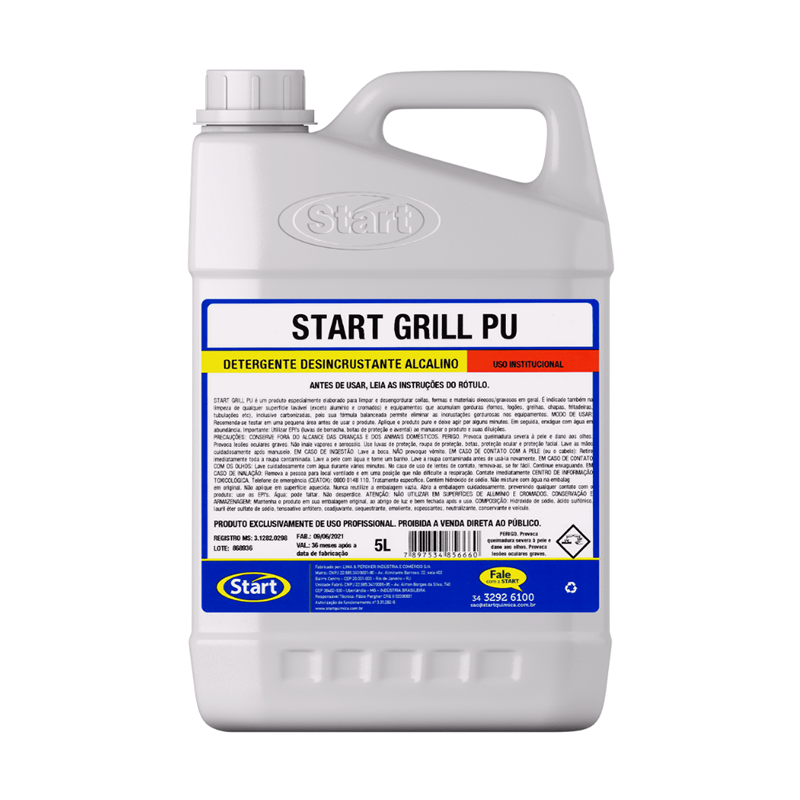 Start Grill Detergente Desincrustante 5 litros