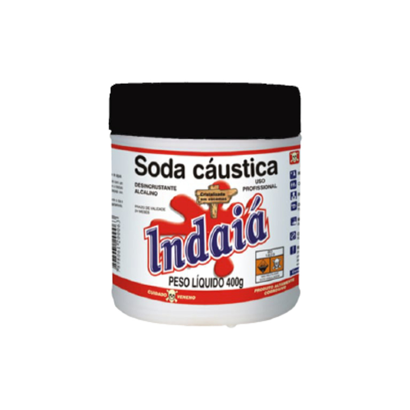 Soda Cáustica 400g Indaiá