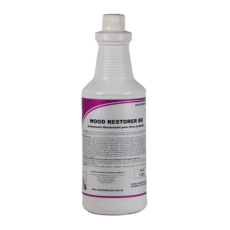Wood Restorer BR Acabamento Restaurador Para Pisos de Madeira 1 litro Spartan