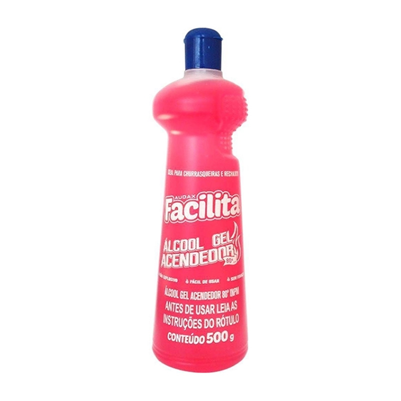 Álcool em Gel Acendedor 80° 500g Audax