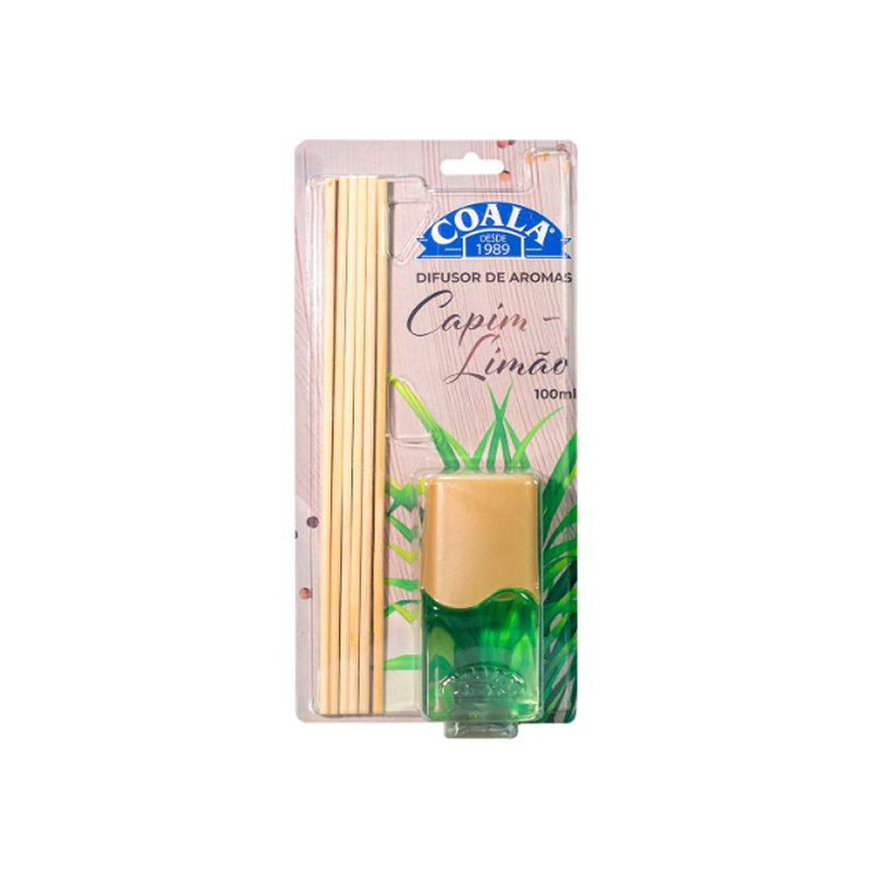 Difusor De Aromas Capim Limão 100ml Coala