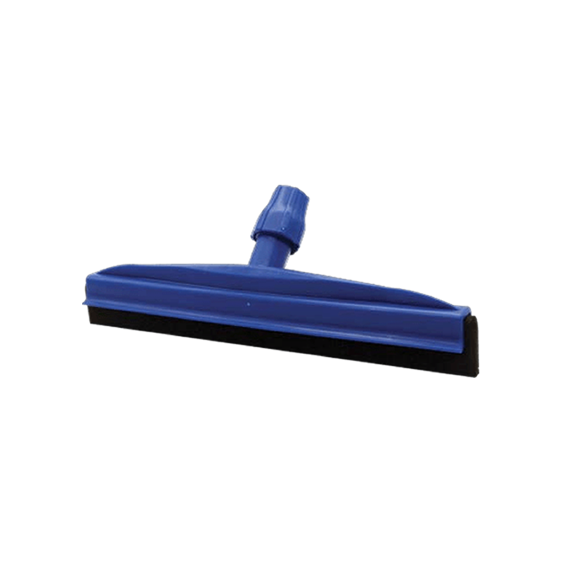 Rodo Polipropileno Profissional 55cm Azul com Borracha Preta