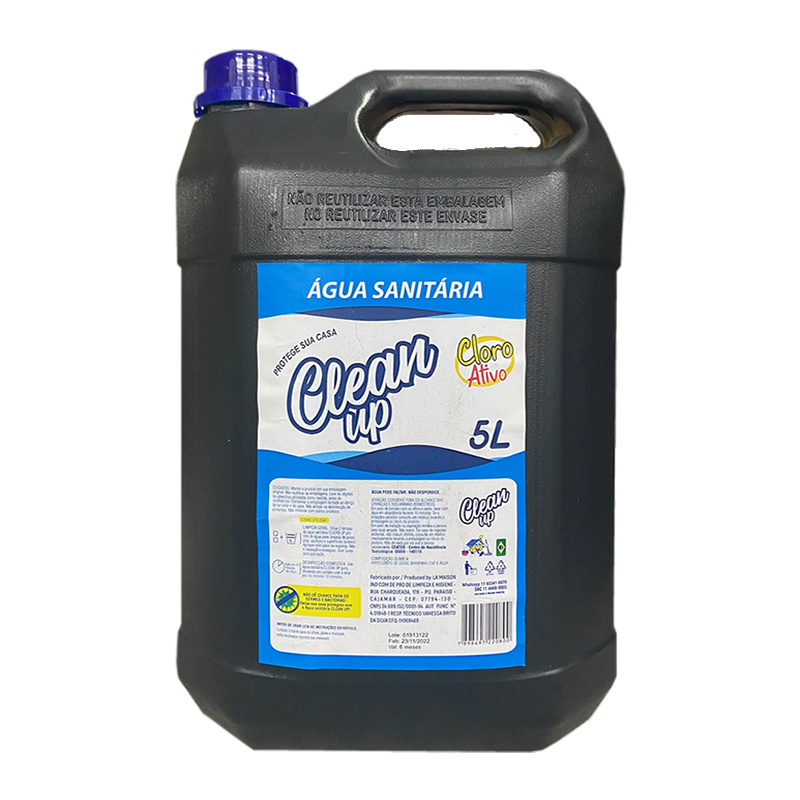 Água Sanitária 5 litros Clean