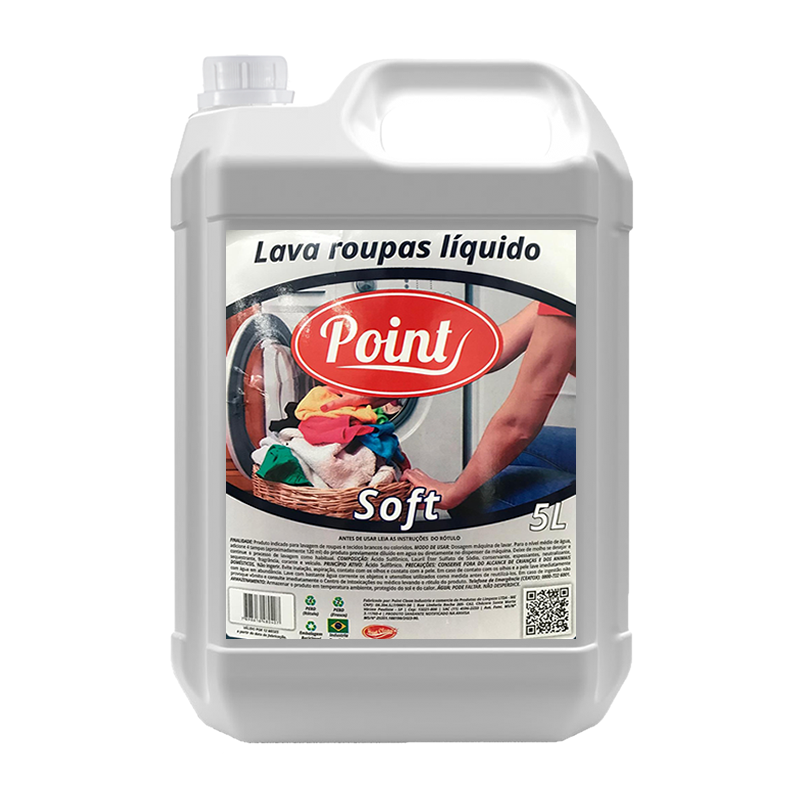 Sabão Líquido Azul 5 litros Point