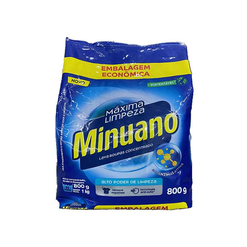 Sabão em Pó Minuano 800g