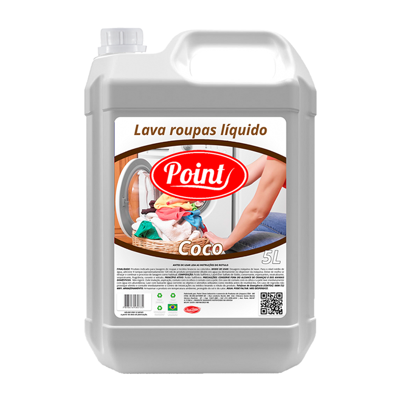 Sabão de Coco Líquido 5 litros Point