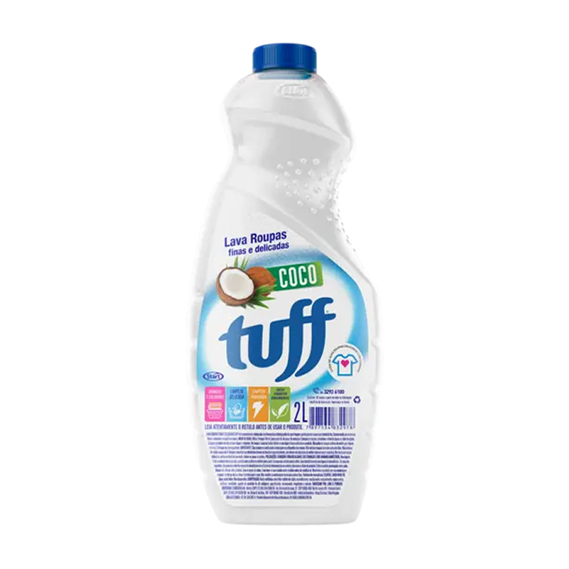 Tuff Coco Lava Roupas Finas e Delicadas 2 litros Start