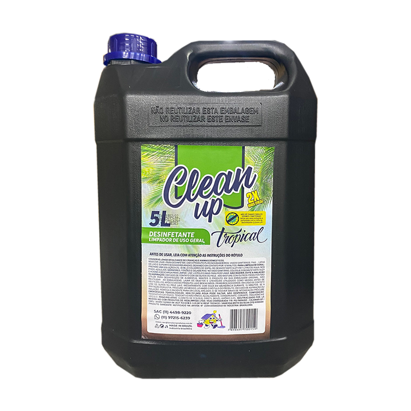 Desinfetante Tropical 5 litros Clean Up