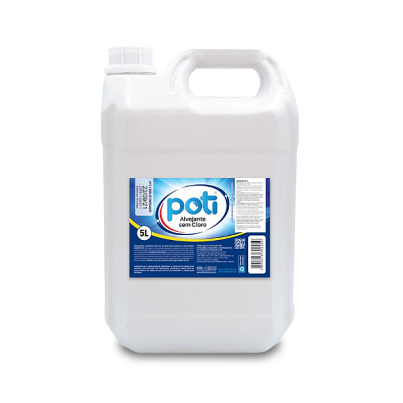 Alvejante Sem Cloro 5 litros Poti