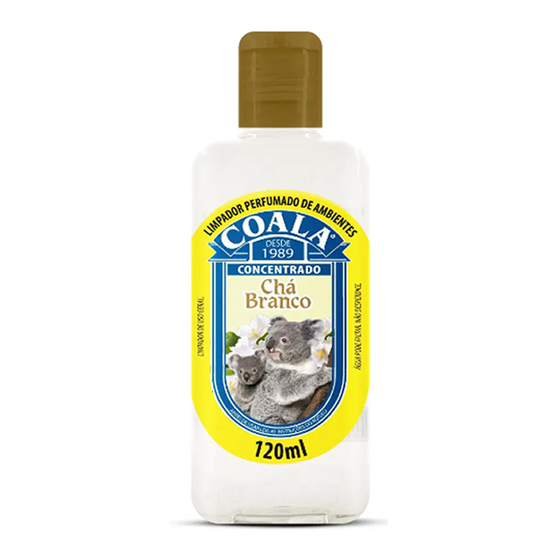 Limpador Perfumado De Ambientes Coala Chá Branco 120ml