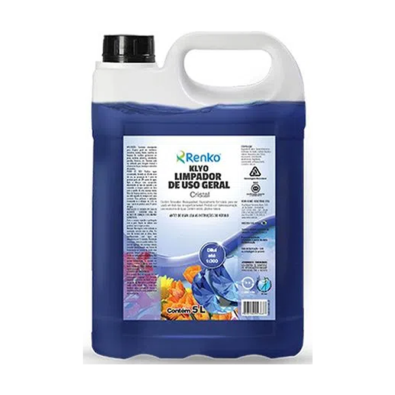 Mirax Desinfetante de Alta Diluição Cristal 5 litros Renko