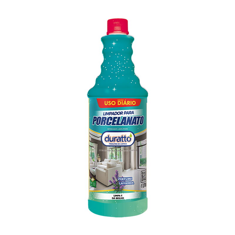 Limpador Para porcelanato Uso Diário 1 litro Duratto