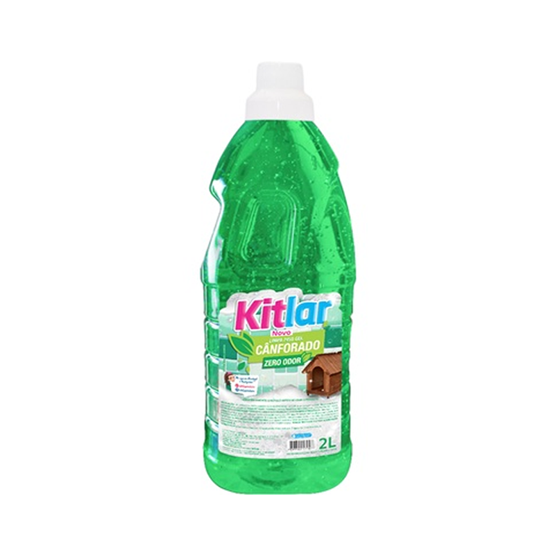 Limpa Piso Gel Canforado 2 litros Kitlar